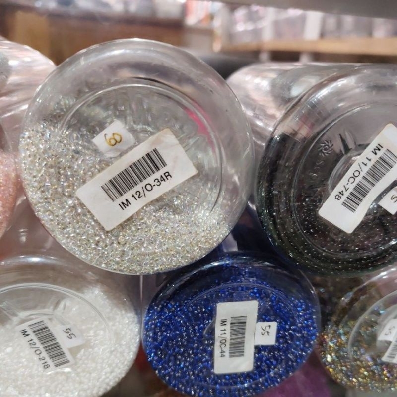 25 gram Payet pasir jepang Mgb silver pelangi