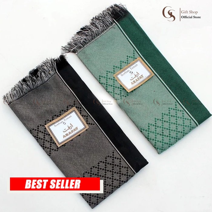 Sorban Kashmiri Sorban Hitam Premium Surban Yaman