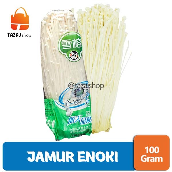 

Jamur Enoki 100gr Jamur untuk Stemboat Tomyum