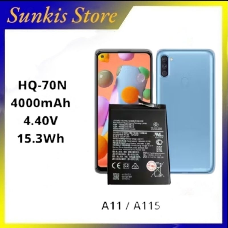 Batre Baterai Samsung Galaxy A11 / A115 Batteray Samsung A11