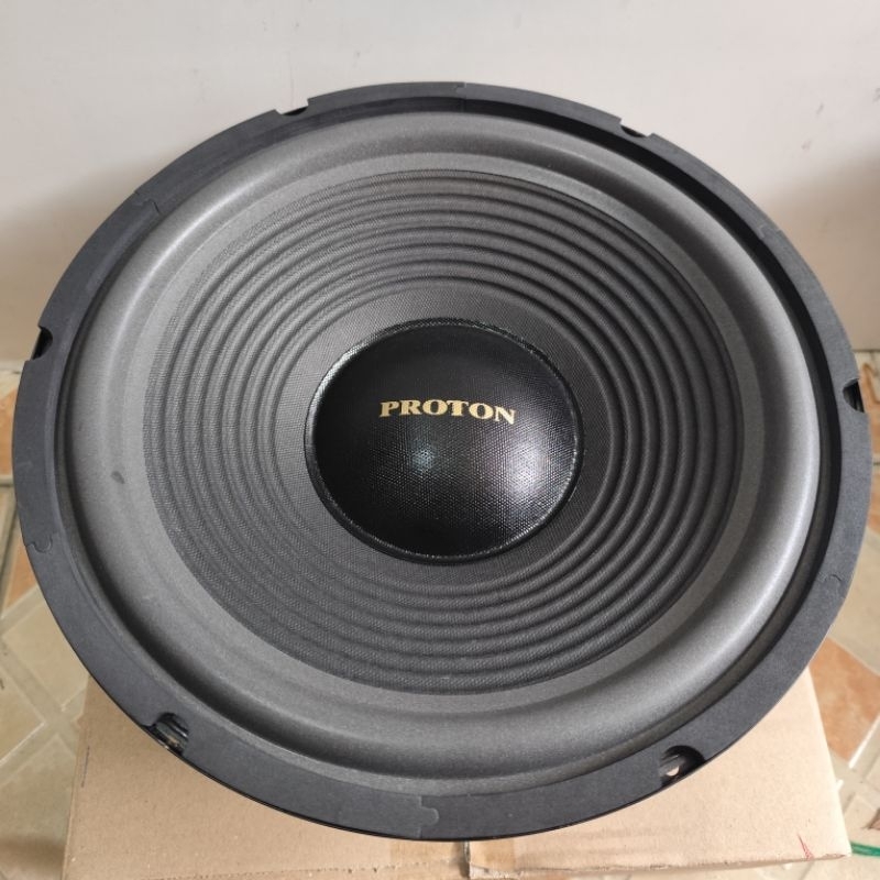 Spiker 12 in Proton Speaker Woofer 350 Watt Bass Mantap