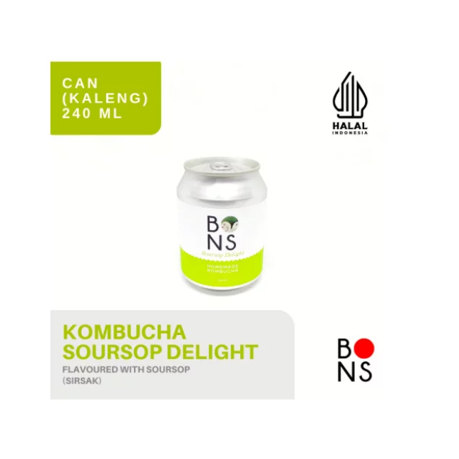 

Kombucha Soursop Delight Minuman Kaleng Kombucha
