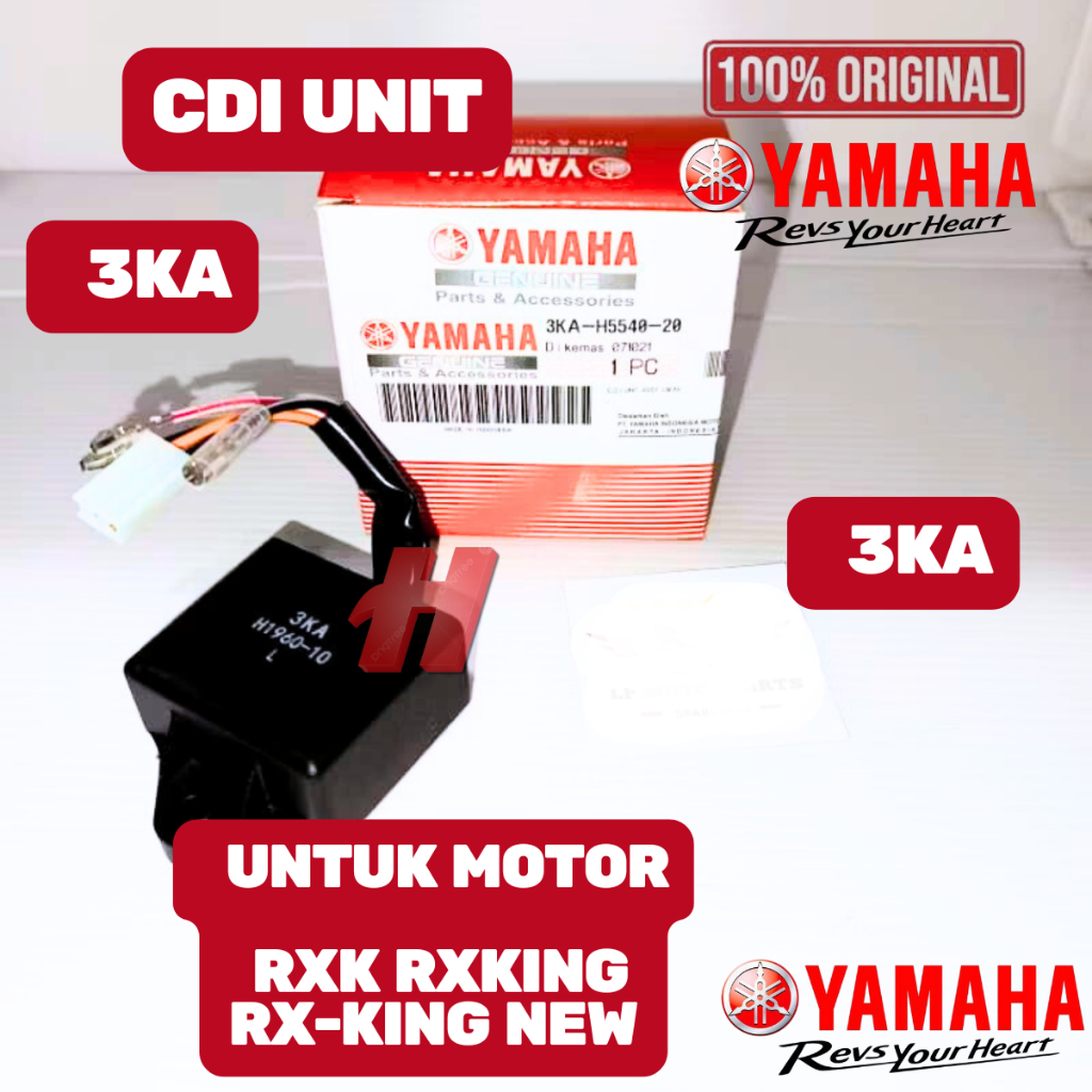 ORIGINAL GRANSI CDI  KODE 3KA  CDI UNIT ASSY YAMAHA RXK RX KING RX-KING NEW 3KA ORI 3KA KUALITAS ORI