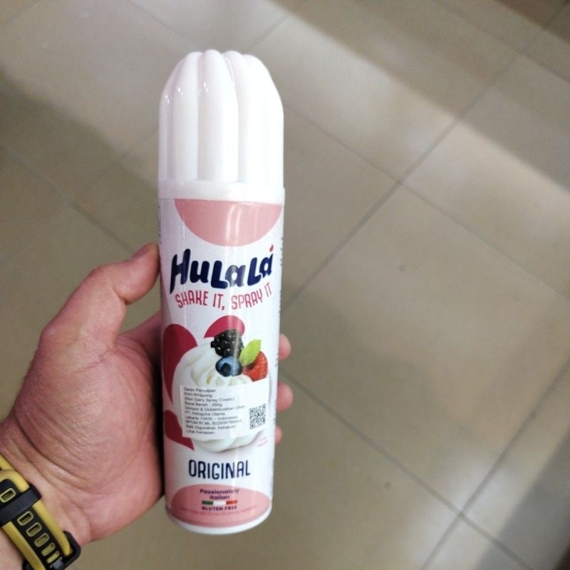 

hulala krim whipping 250ml spray