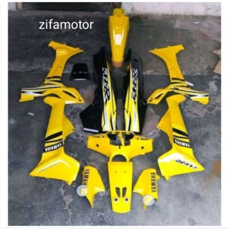 Full set body halus Yamaha fiz r FIZ R fiz r full body halus fiz R fiz r warna kuning hitam plus str