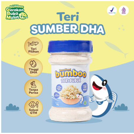 

Makassar ! BUMBOO Kaldu MPASI KALDU TERI BUBUK 80G