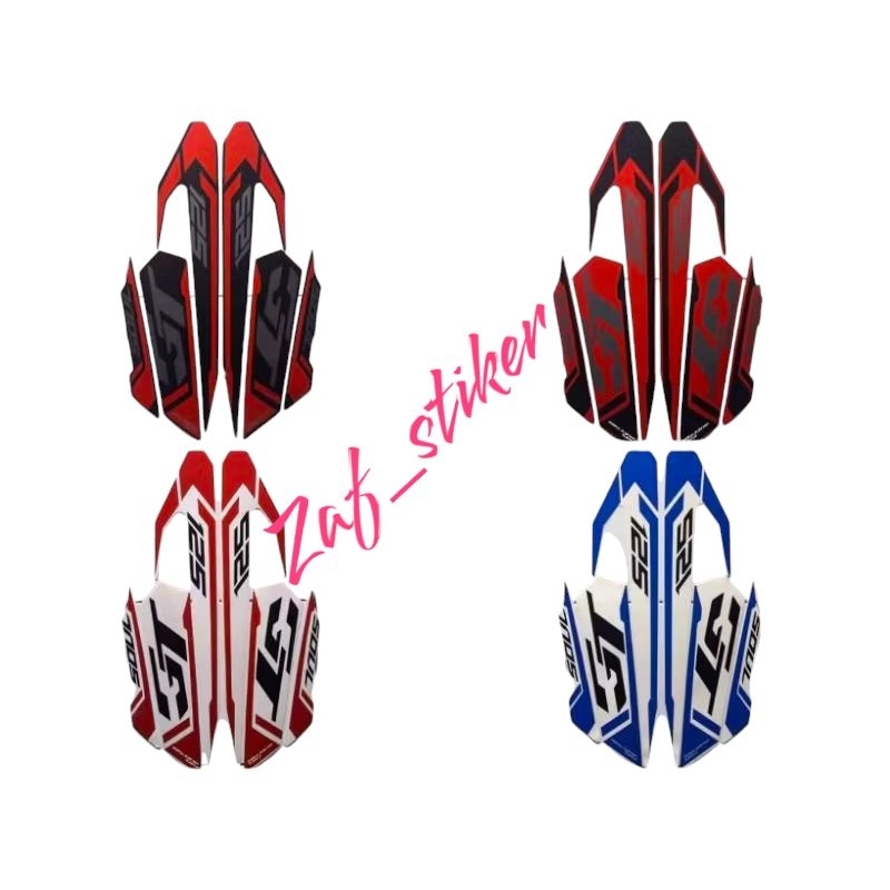 striping stiker motor Yamaha soul GT 2015