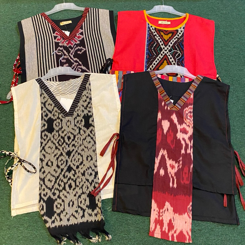 Premium Vest Tenun by Roemah Batik Laweyan | Vest batik | Rompi Batik Wanita | Baju Batik Tenun