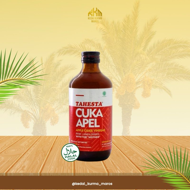 

TAHESTA Cuka Apel 320 ml Produk original