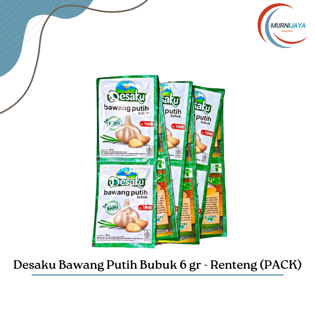 

Desaku Bawang Putih Bubuk 6 gr - Renteng (PACK - Isi 2 RTG)