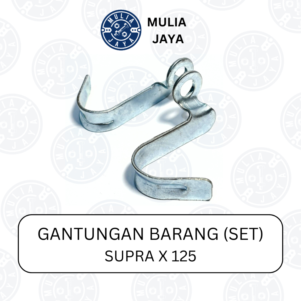 (Paket 10set) Kait Cantolan Gantungan Barang Motor Bebek Grand Supra X 125 New Pgm Fi Helm In Gtr Bl