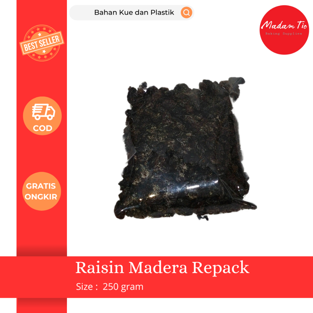 

Raisin Madera California 250gram 1pcs