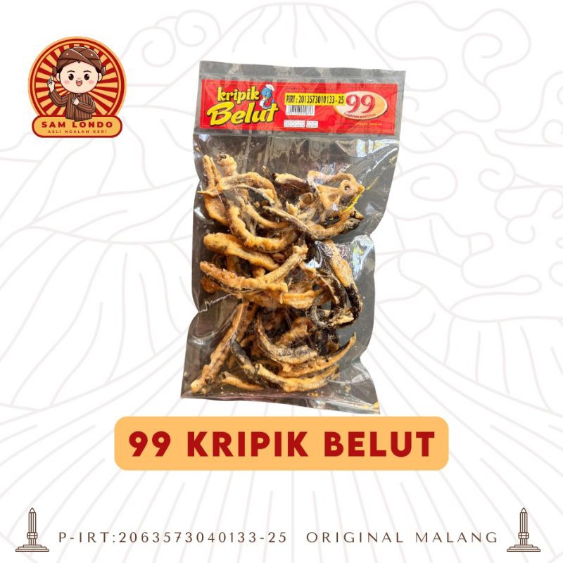 

99 PREMIUM Kripik Belut (160gr)