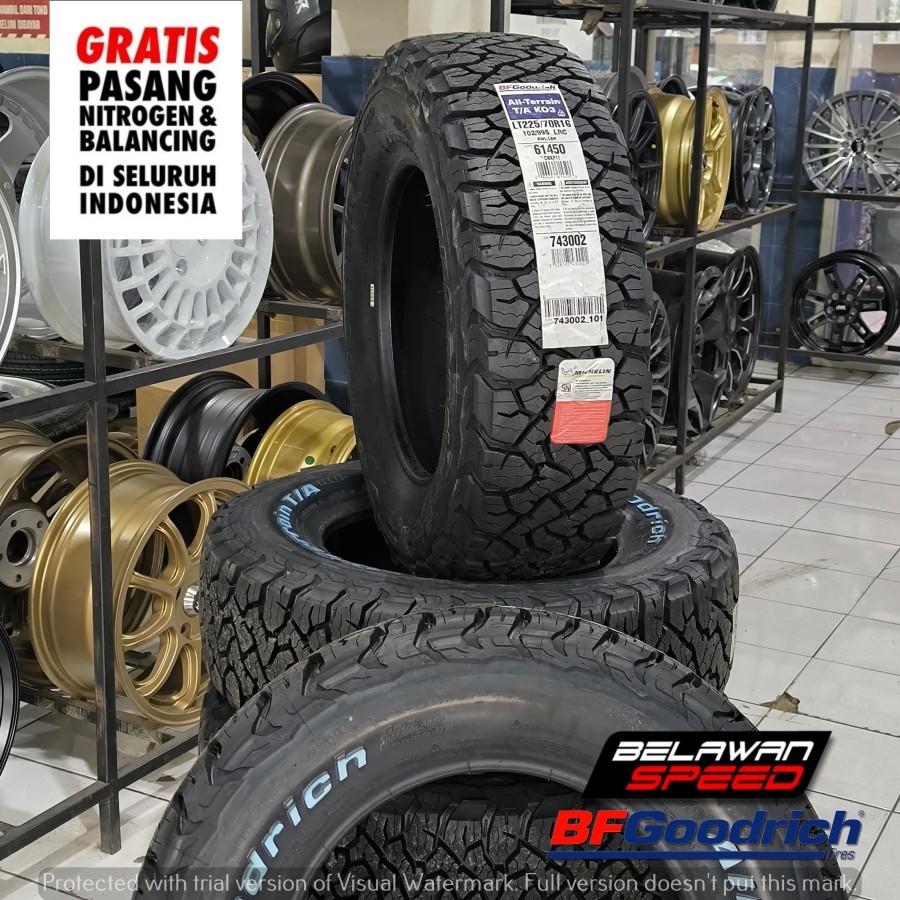 BAN MOBIL BF GOODRICH 225 70 R16 K03 PRODUKSI TERBARU RING 16