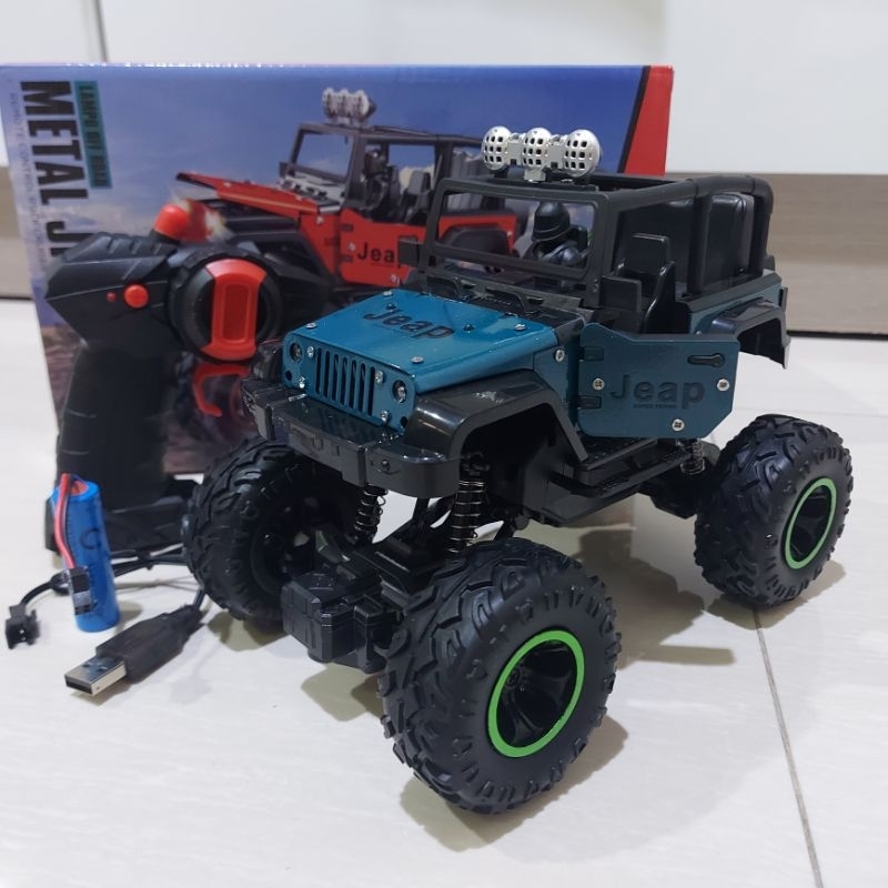 MOBIL REMOTE CONTROL, RC METAL JIP, MOBIL REMOTE OFFROAD, RC JEEP OFFROAD
