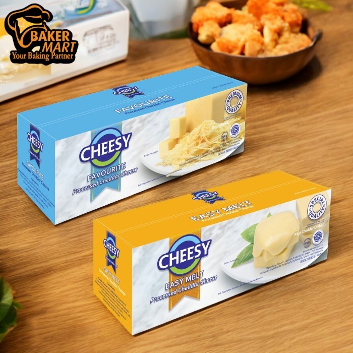 

Cheesy Cheddar Favorite & Easy Melt Cheese 480 Gram