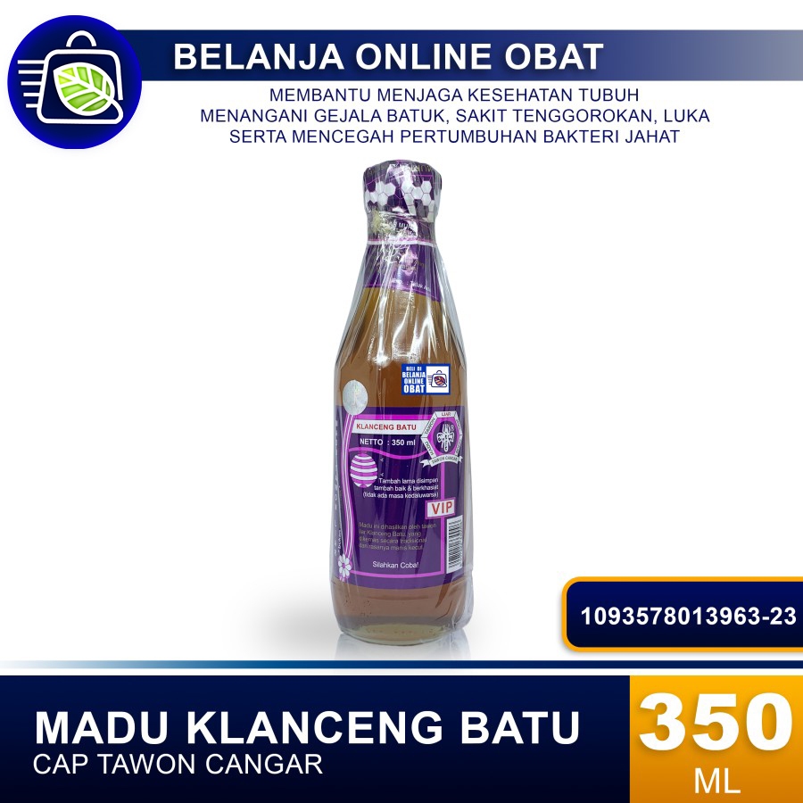 

MADU TAWON LIAR KLANCENG BATU ( TAWON CANGAR ) 350ML