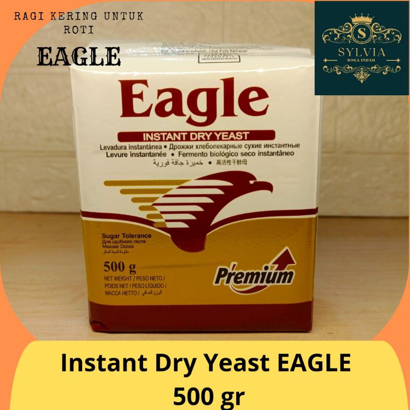 

EAGLE Instant Dry Yeast Ragi Instant Kering 500 gr