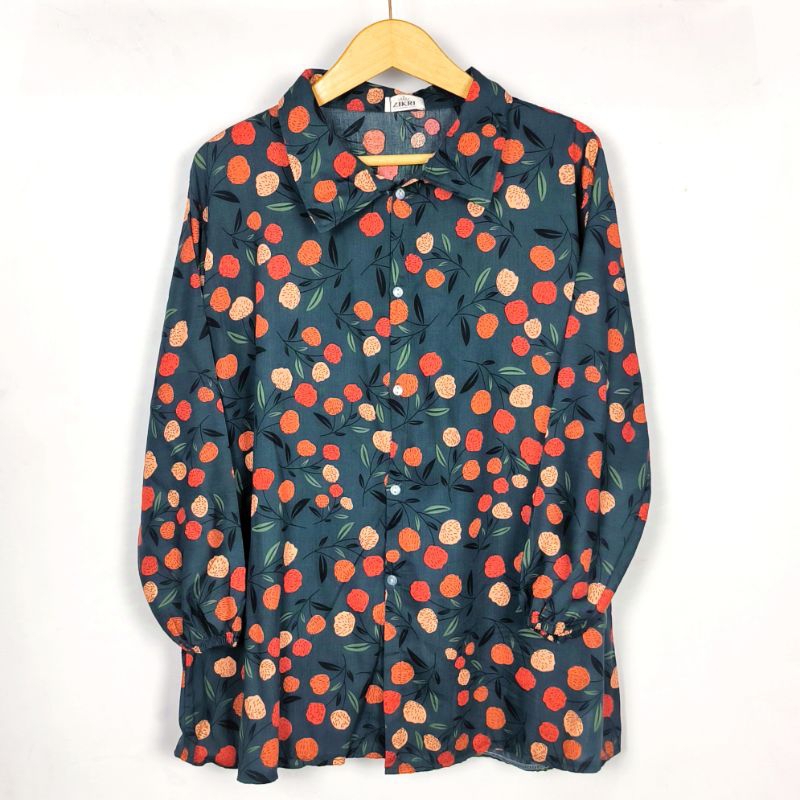 ZAISHA OVERSIZE TUNIK LD 115 | ATASAN WANITA RAYON VISCOSE JUMBO