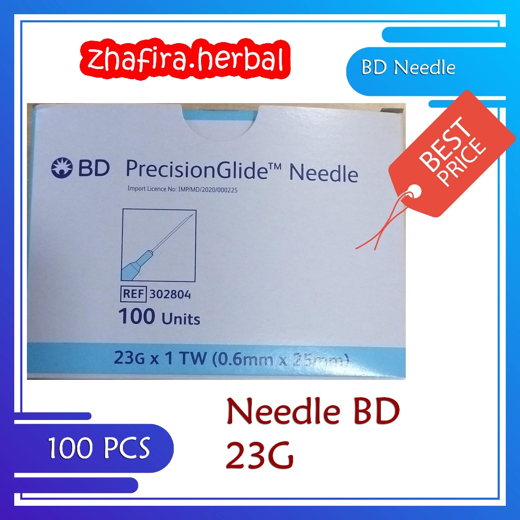 Needle BD 23G/ BD isi 100 23G