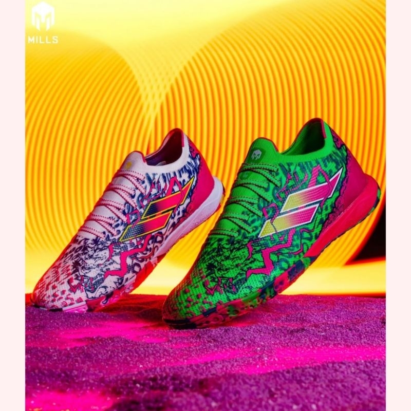 SEPATU FUTSAL MILLS XYCLOPS WILDBLAST RS IN NEW FREE TAS