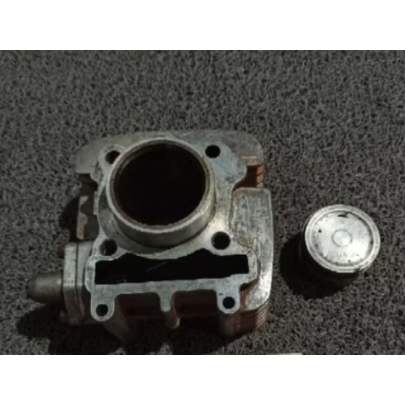 BLOK SEHER BORING PLUS PISTON STANDAR PLUS OP 50 VEGA ZR JUPITER Z NEW ORIGINAL