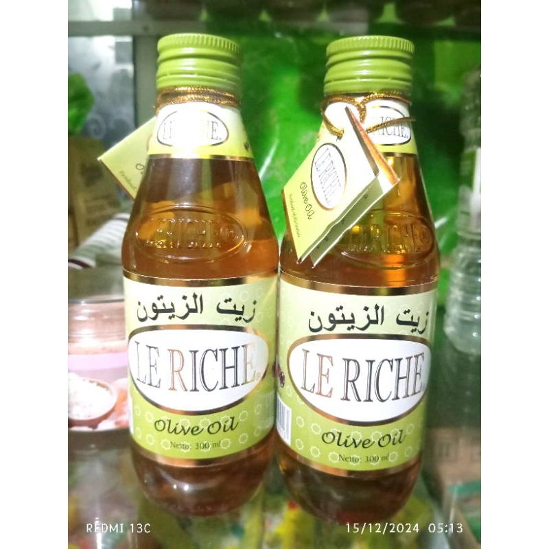 

Minyak Zaitun Le Riche 300ml | Olive oil | Kios Zulaikha