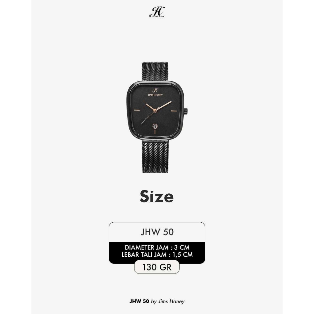 JIMS HONEY JHW 50 Jam Tangan Wanita Cewek Jimshoney Murah Elegan Fashion Casual Terbaru