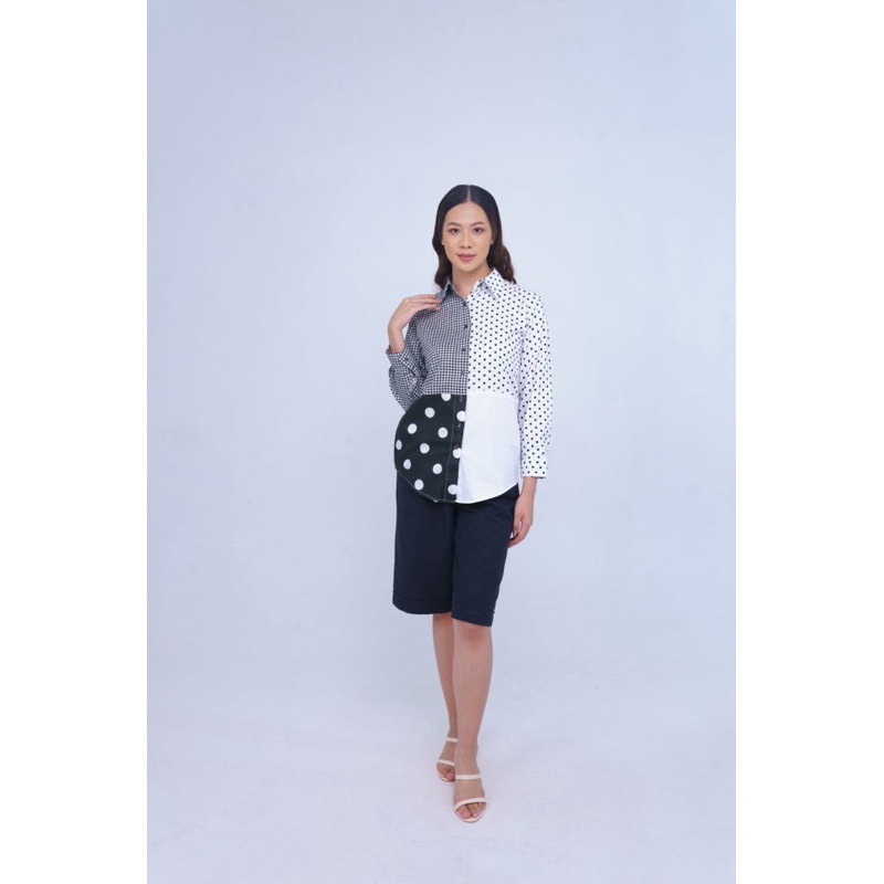 Promo Diskon atasan wanita kemeja wanita unik premiun katun premium katun jepang promo Diskon