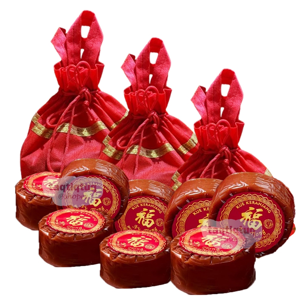 

Ny Tjong Hampers Kue Keranjang Imlek Cina Halal BPOM 2x 500gr | 4x 500gr | 6x 250gr Plus Goodie Bag