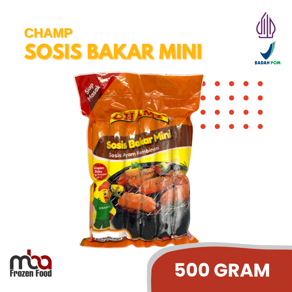 

Champ Sosis Bakar Mini 500 Gram