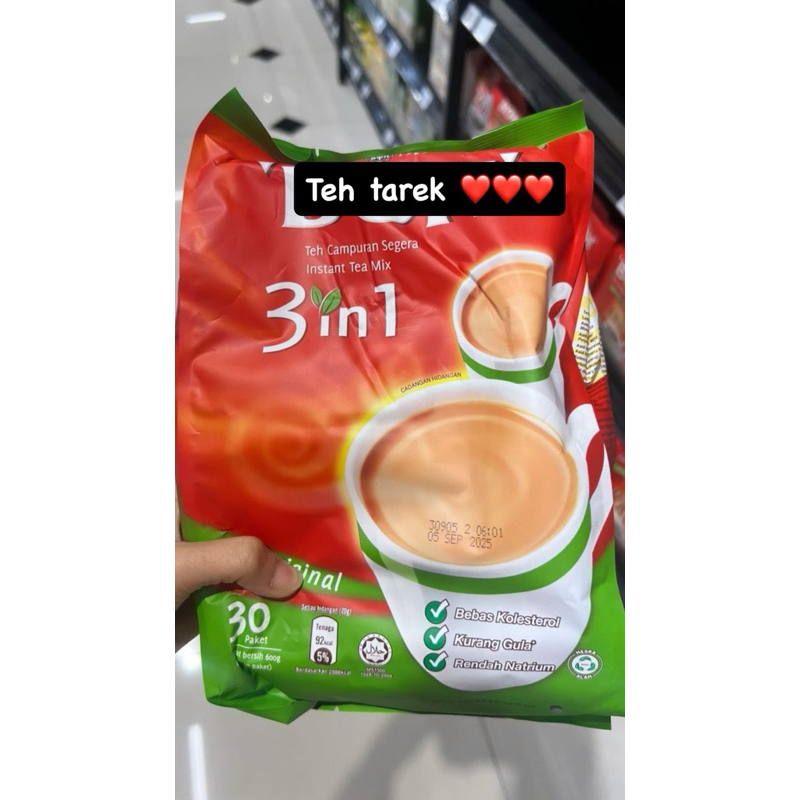 

Teh Tarek Instant Tea Mix 3in1
