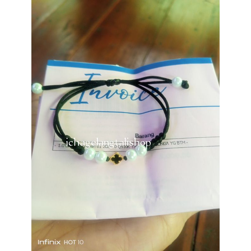 gelang tali serut vancleef 0, 2 gram Semar nusantara