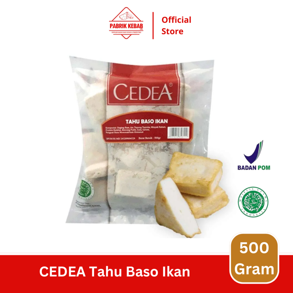 

CEDEA Tahu Baso Ikan 500 Gram