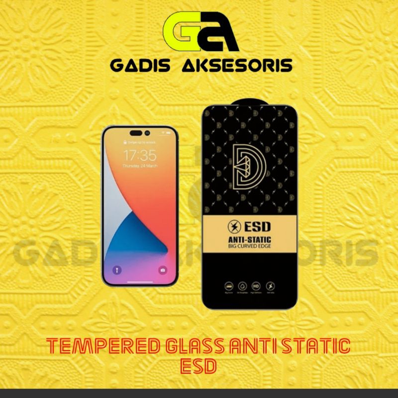 TG ANTI STATIC TEMPERED GLASS OPPO A15 A15S A16 A16S A16K A16E A17 A17K A18 A38 4G A38 5G A58 4G A58