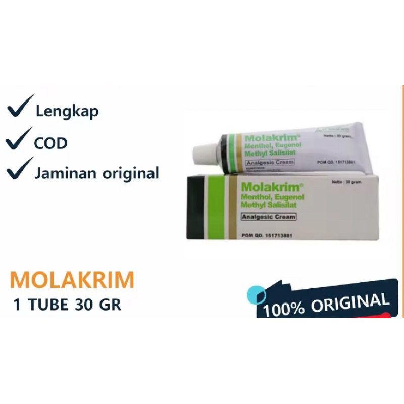 Molakrim 30 gr / salep nyeri otot