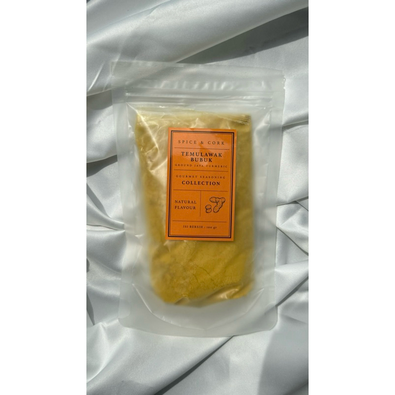 

100gr Temulawak Bubuk / Ground Java Turmeric Premium Quality