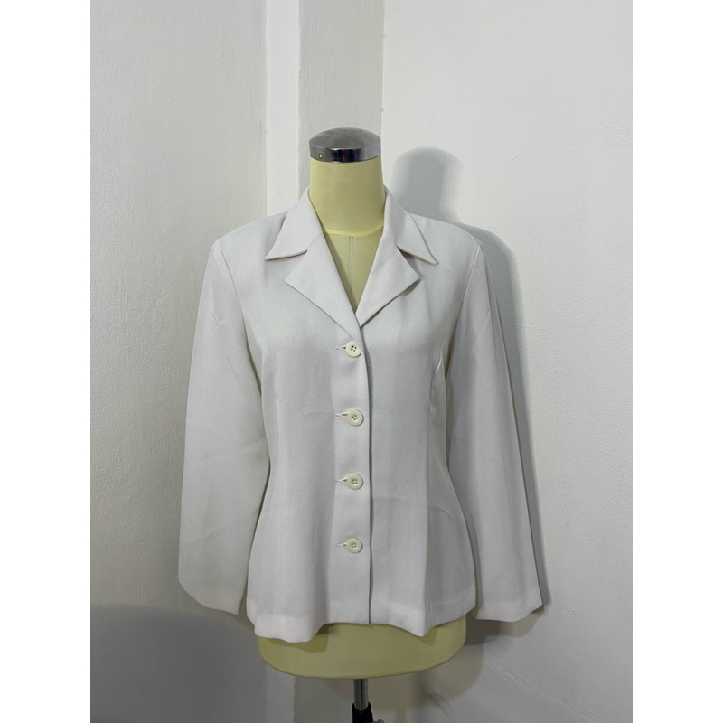 PRELOVED BLAZER PUTIH