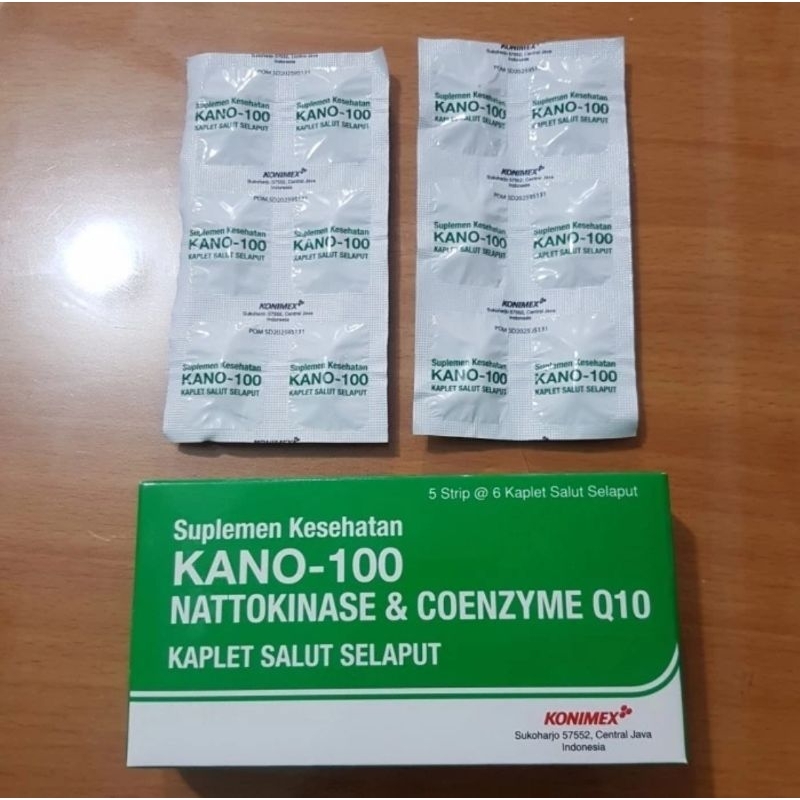KANO 100 SUPLEMEN KESUBURAN SPERMA DAN KESEHATAN JANTUNG SEBOX ISI 30 KAPLET