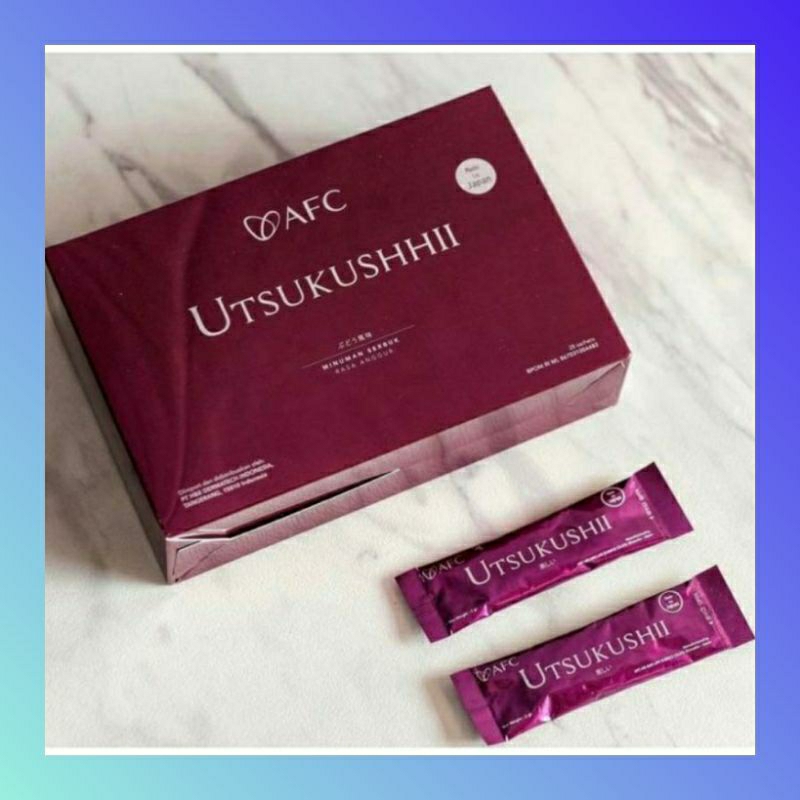 1 SACHET UTSUKUSHHI ORI JAPAN SUPLEMEN AFC