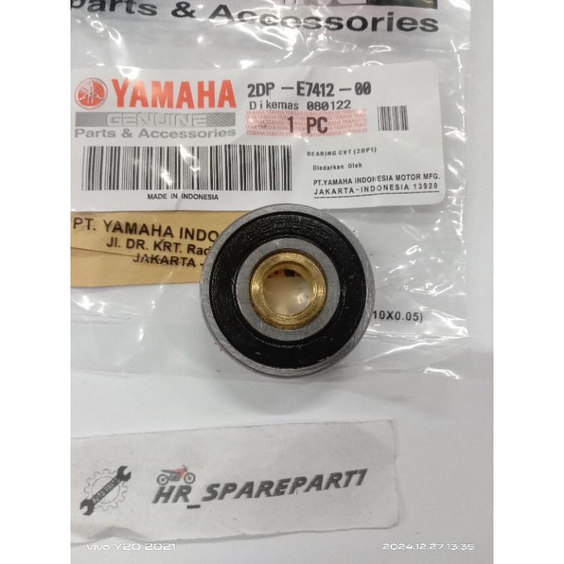 LAHER BEARING BAK CVT 6202 NMAX BEARING AEROX 6202 BOS KUNINGAN