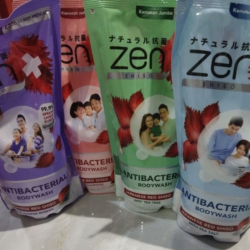 Zen sabun mandi antibakteri Refill 800ml