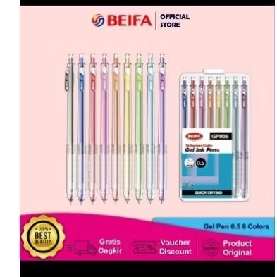 

Pulpen Warna 0.5 1 pack isi 8