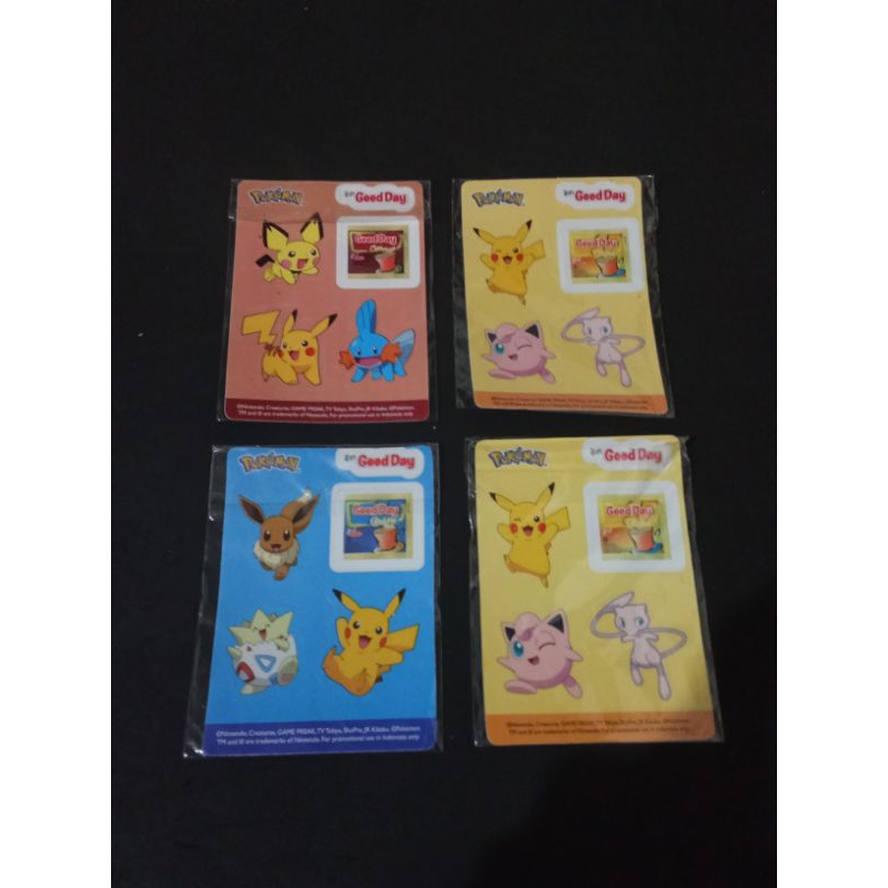 

Stiker GoodDay X Pokemon stiker pokemon