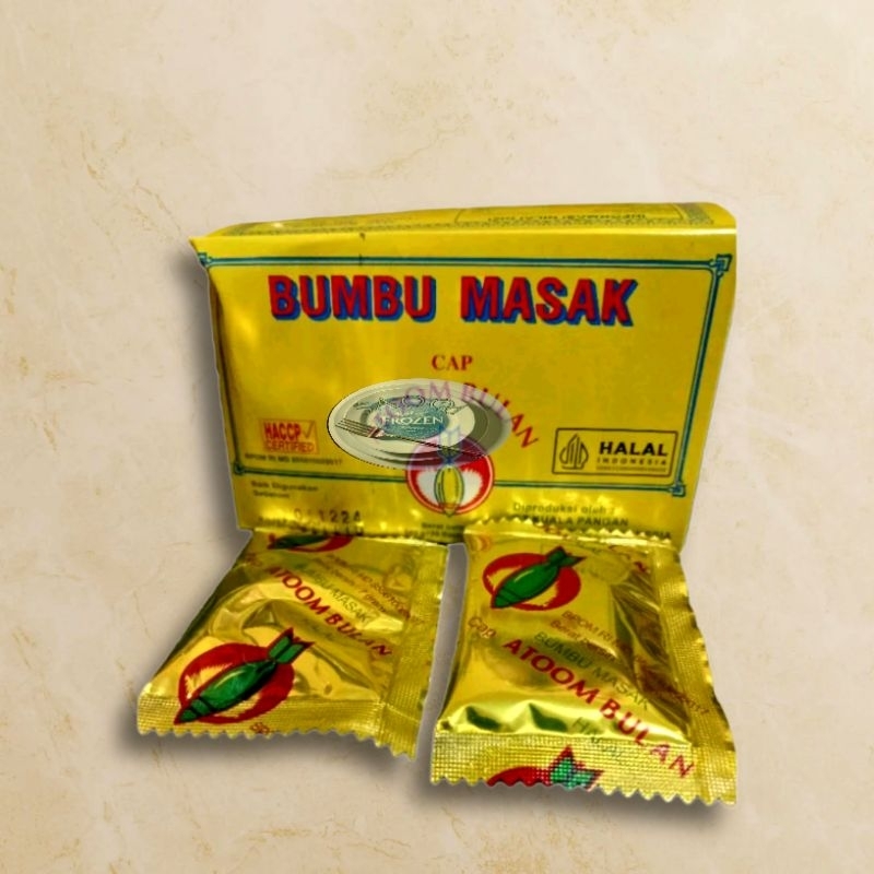 

Bumbu Masak Cap Atom Bulan 20 sachet