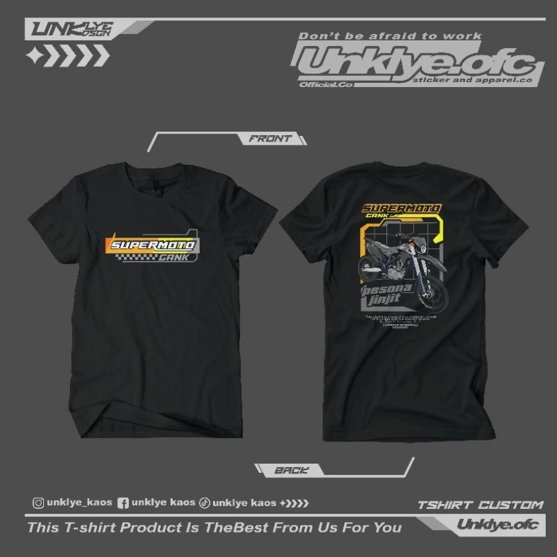 Kaos Super Moto Gank Pesona Jinjit