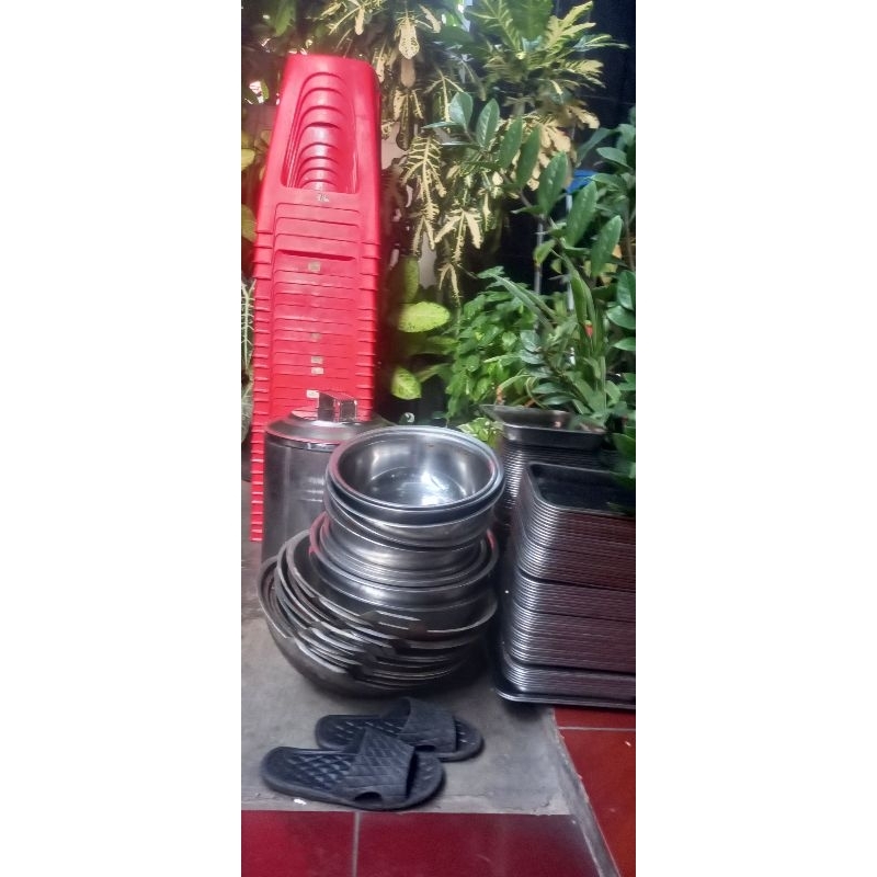 Borongan perlengkapan perabotan usaha kuliner ex resto