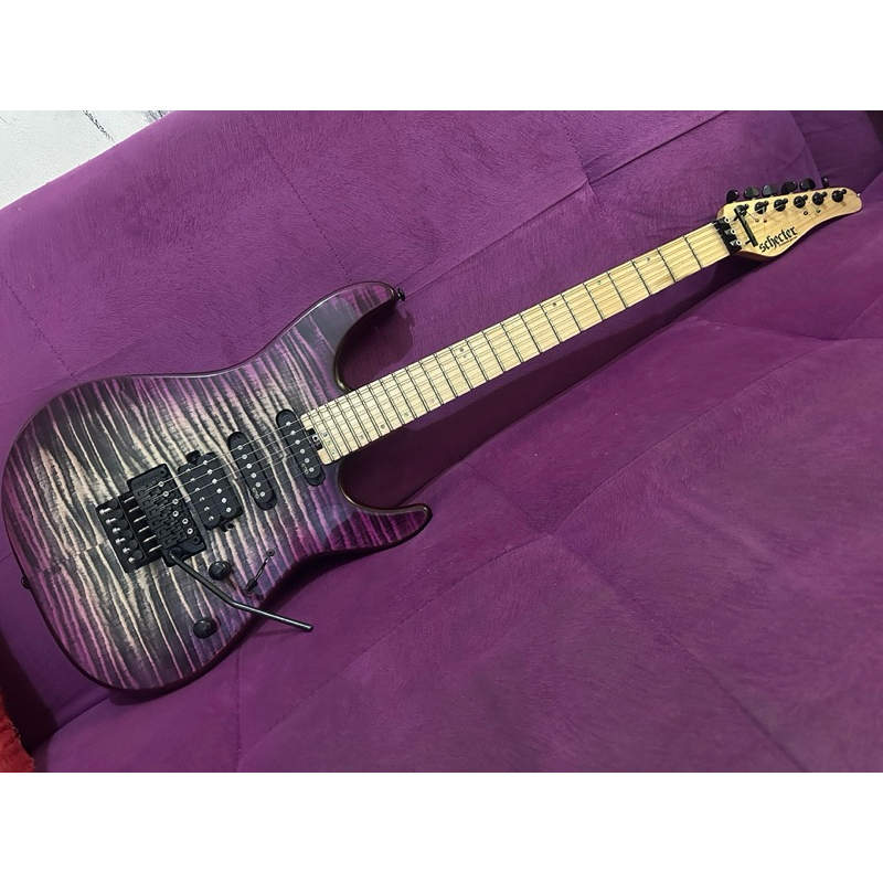 Guitar schecter sun valley super shredder III AURORA BURST