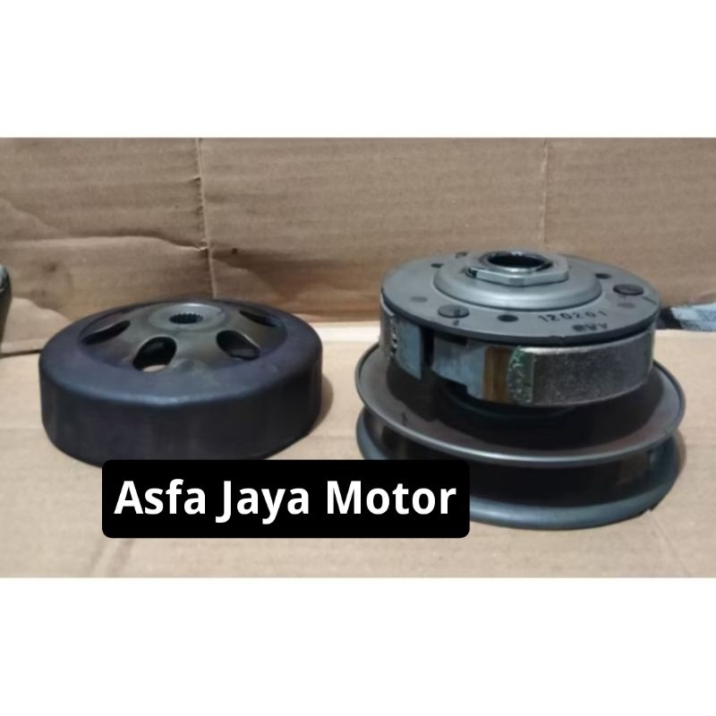 Pully Assy Beat Karbu Scoopy Karbu Spacy Copotan Original