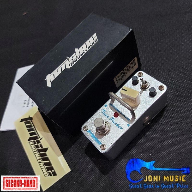 Efek Gitar Tomsline ATP3 Tube Pusher Valve Combo Simulator